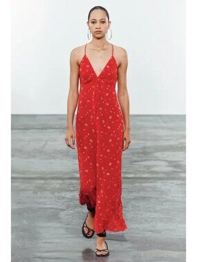 orange one shoulder dress zara ZARA NEW WOMAN ASYMMETRIC SATIN MIDI DRESS DRAPED WAIST ORANGE XS-L  2880/313/615